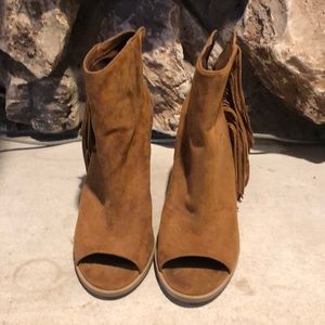 Fringe Bootie